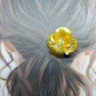 大自然と共に生きる生命の花[ヘアクリップ]