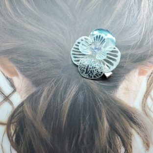 儚い幻想の花[ヘアクリップ]
