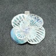 儚い幻想の花[ブローチ]