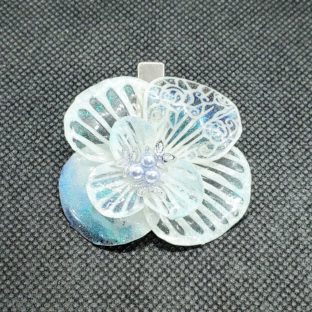 儚い幻想の花[ブローチ]