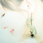 切り絵花弁金着画