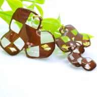 クッキーの切り絵ピアス/イヤリング