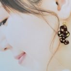 クッキー切り絵アクセサリー着画