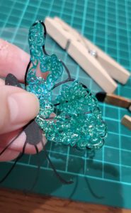 コラボ切り絵組み立て