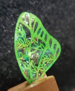 蝶々の切り絵翅お化粧