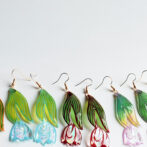 切り絵チューリップ集合