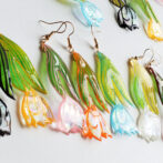 切り絵チューリップ畑