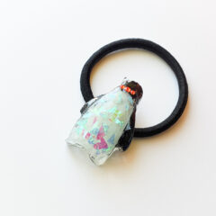 新作：氷ペンギンヘアゴム