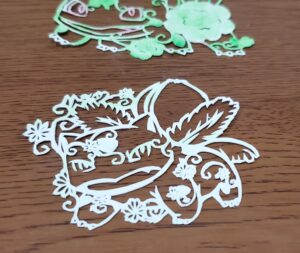 フシギソウの切り絵